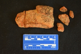 Figure 4. Ceramic artifacts recovered